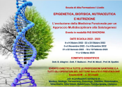  MEDICINA FUNZIONALE - EPIGENETICA, BIOFISICA, NUTRACEUTICA E NUTRIZIONE - 50 crediti ECM - 22 - 23 ottobre 2022 